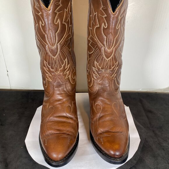 Men's 10D Vintage Durango Brown Work Boot with Rubber Heel, Vintage Durango - Picture 3 of 11